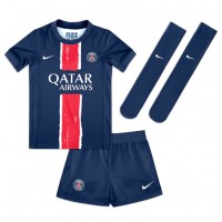 Dres Paris Saint-Germain Bradley Barcola #29 Domáci pre deti 2024-25 Krátky Rukáv (+ trenírky)